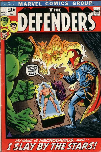 The Defenders (Marvel, 1972 series) #1 (August 1972)