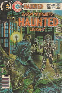 Haunted (Charlton, 1971 series) #29 — Baron Weirwulf's Haunted Library (September 1976)