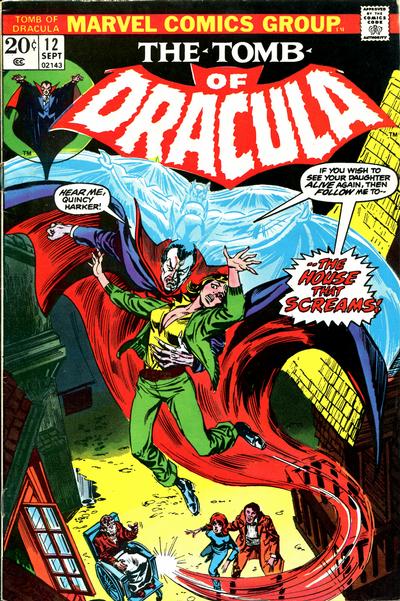 Tomb of Dracula (Marvel, 1972 series) #12 (September 1973)
