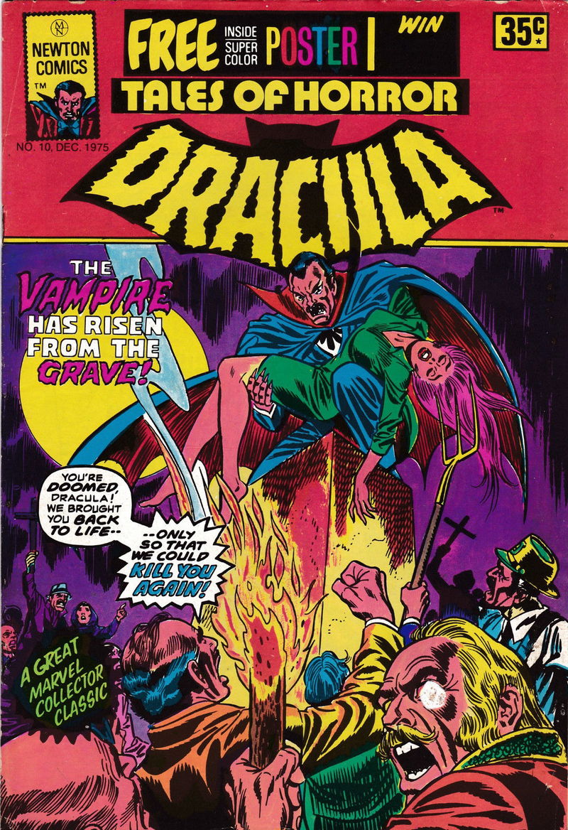 Tales of Horror Dracula (Newton, 1975 series) #10 (December 1975)