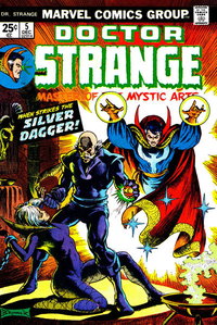Doctor Strange (Marvel, 1974 series)  #5 (December 1974) — When Strikes the Silver Dagger!