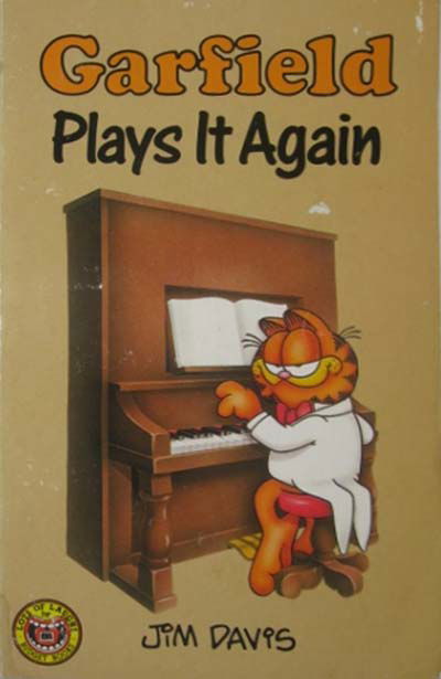 Garfield Plays It Again (Budget Books, 1989?)  ([1989?])