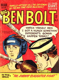 Big Ben Bolt  #5 (March 1956)