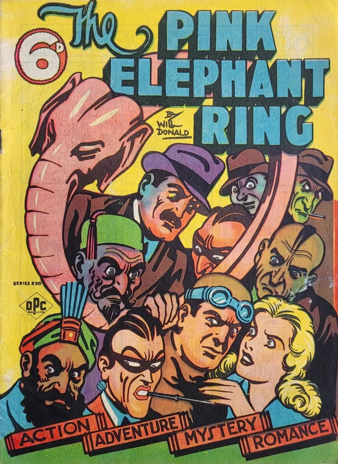 The Pink Elephant Ring (OPC, 1944?) #E90 ([1944?])