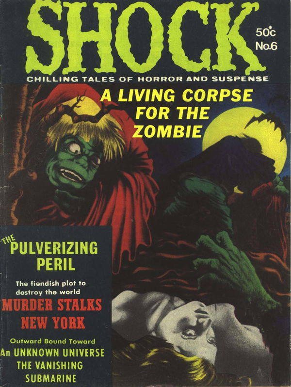 Shock: Chilling Tales of Horror & Suspense (Yaffa/Page, 1976? series) #6 ([August 1977?])