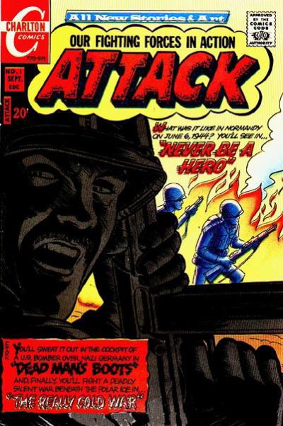 Attack (Charlton, 1971 series) #1 (September 1971)