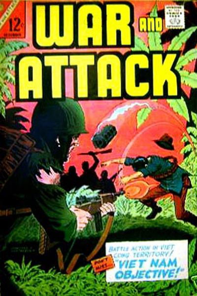 War and Attack (Charlton, 1966 series) #57 December 1966