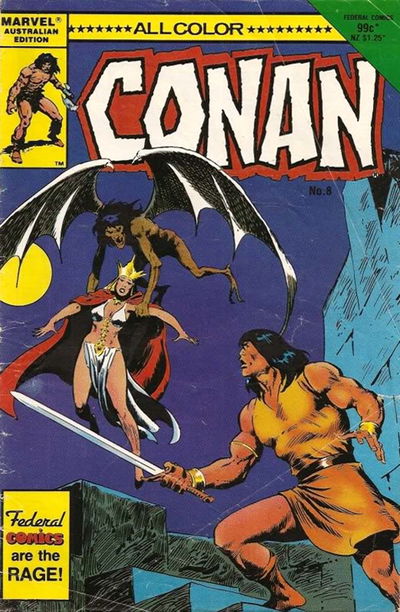 Conan the Barbarian (Federal, 1984 series) #8 ([Autust 1985])