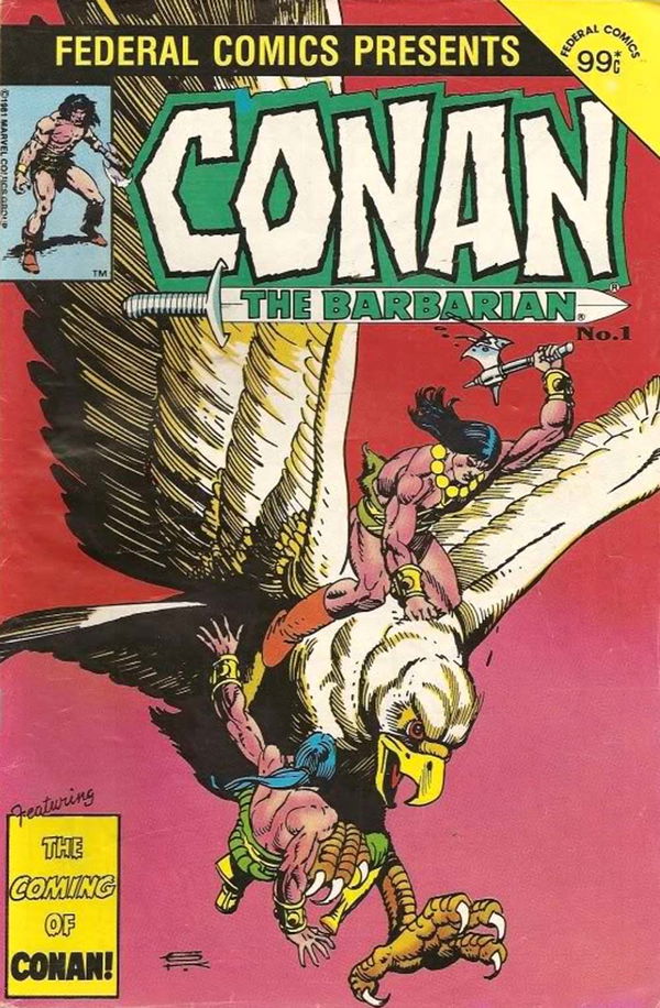 Conan the Barbarian (Federal, 1984 series) #1 ([May 1984])