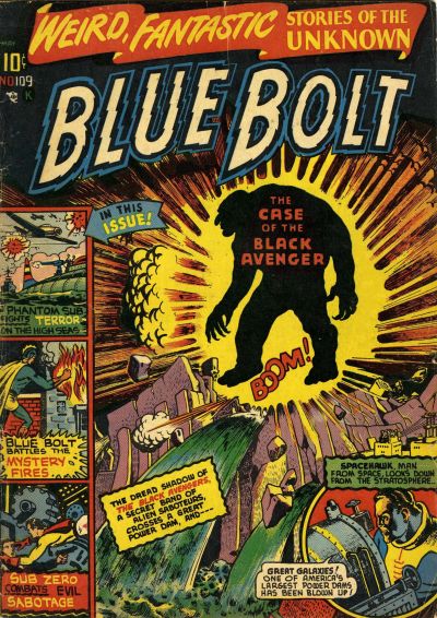Blue Bolt Comics  #109 (May 1951)