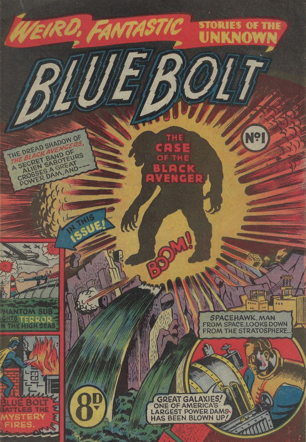 Blue Bolt (Jubilee, 1952? series) #1 [June 1952?]