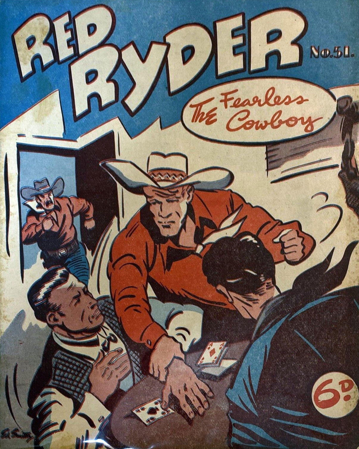 Red Ryder the Fearless Cowboy (Fitchett, 1941? series) #51 ([July 1945?])