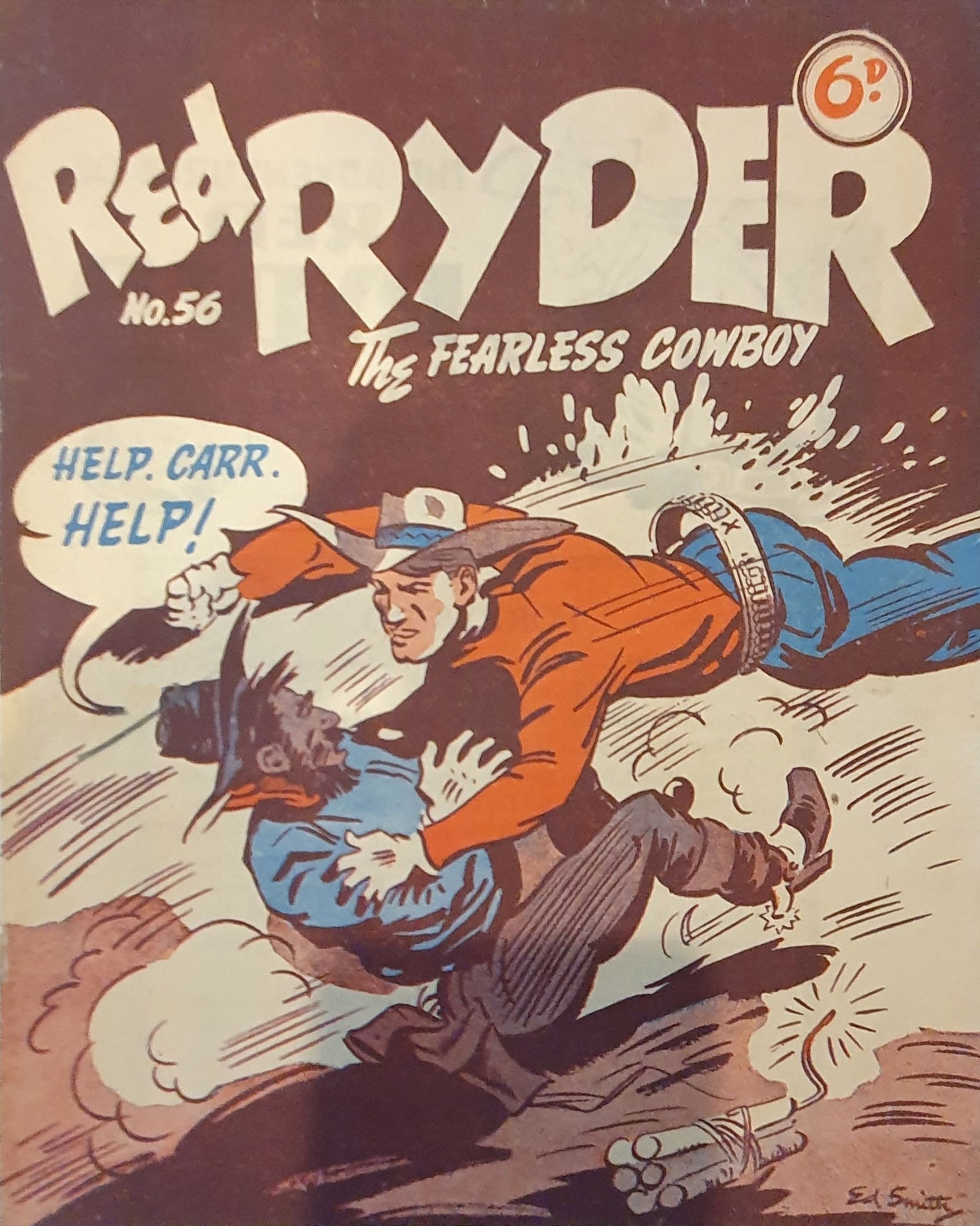 Red Ryder the Fearless Cowboy (Southdown Press, 1945 series) #56 ([December 1945?])