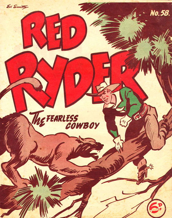 Red Ryder the Fearless Cowboy (Southdown Press, 1945 series) #58 ([February 1946?])