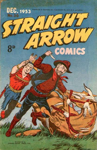 Straight Arrow Comics (Red Circle, 1950 series) #36 (December 1953)