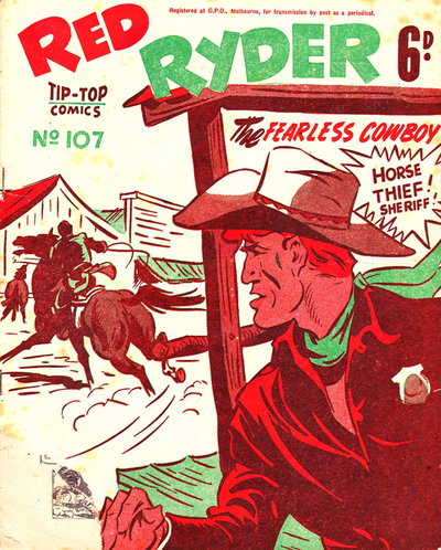 Red Ryder the Fearless Cowboy  #107 ([March 1950?])