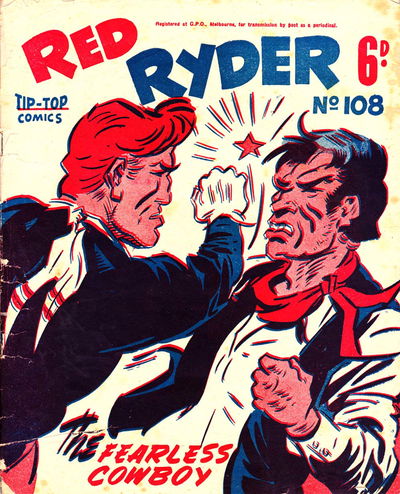 Red Ryder the Fearless Cowboy (Southdown Press, 1945 series) #108 — Adventures of Red Ryder [April 1950?]