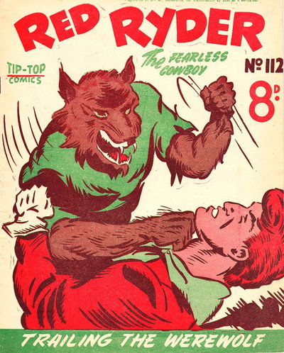 Red Ryder the Fearless Cowboy  #112 ([August 1950?])