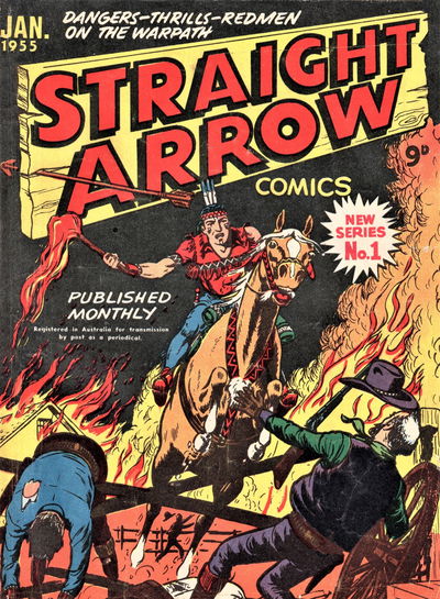 Straight Arrow Comics (Red Circle, 1955 series) #1