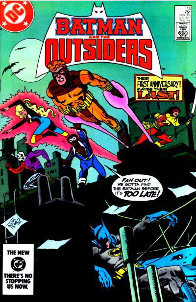 Batman and the Outsiders (DC, 1983 series) #13 (August 1984)