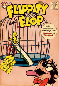 Flippity & Flop (DC, 1952 series)  #45 (July 1961)