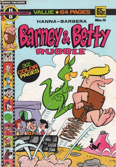 The Flintstones' Neighbors Barney & Betty Rubble  #5 ([November 1979?])