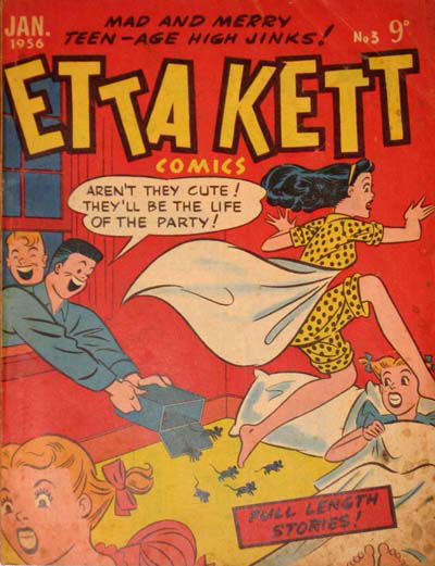 Etta Kett Comics (Approved, 1955 series) #3 January 1956