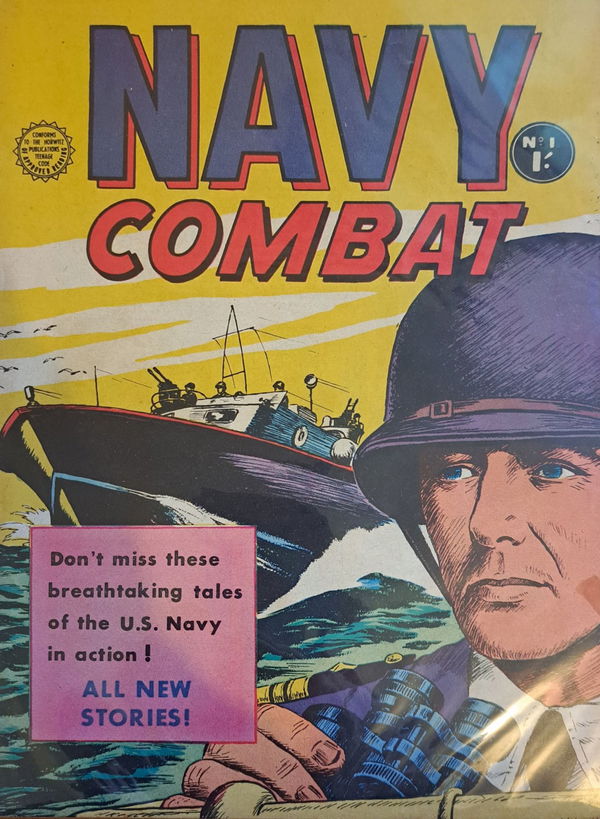 Navy Combat (Horwitz, 1958 series) #1 ([December 1958?])