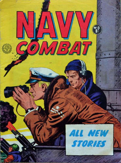 Navy Combat (Horwitz, 1958 series) #5 [April 1959]