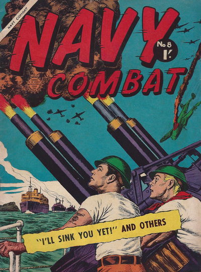 Navy Combat (Horwitz, 1958 series) #8 [July 1959?]