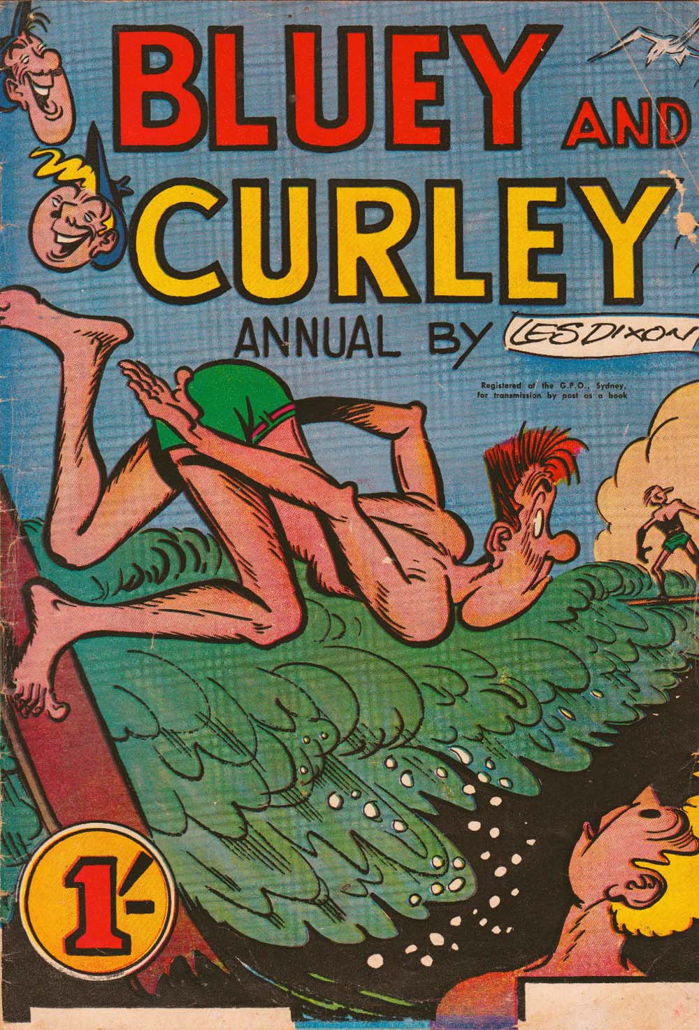 Bluey and Curley Annual [Unbranded] (Invincible, 1946? series)  ([November 1958])