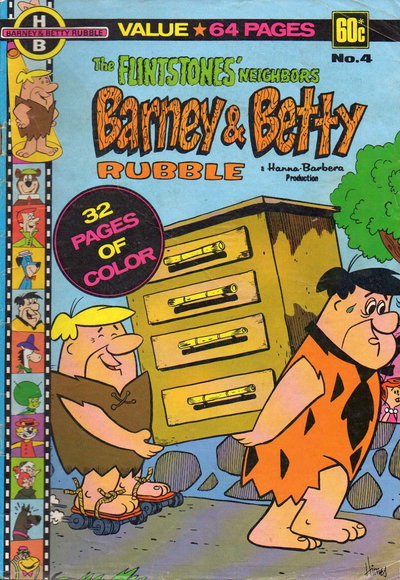 The Flintstones' Neighbors Barney & Betty Rubble  #4 ([1979?])