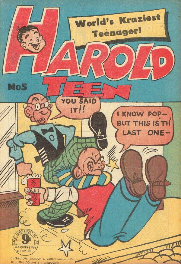 Harold Teen (Atlas, 1953 series) #5 ([1955?])