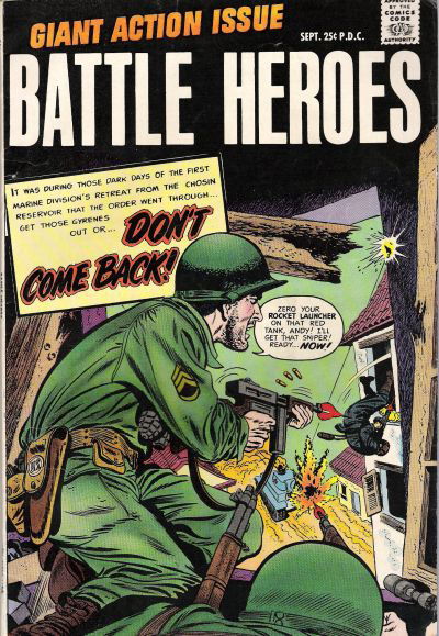 Battle Heroes (Stanley Morse, 1966 series) #1 (September 1966)