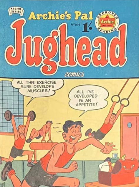 Archie's Pal Jughead Comics (Archie, 1954? series) #104 ([September 1958?])