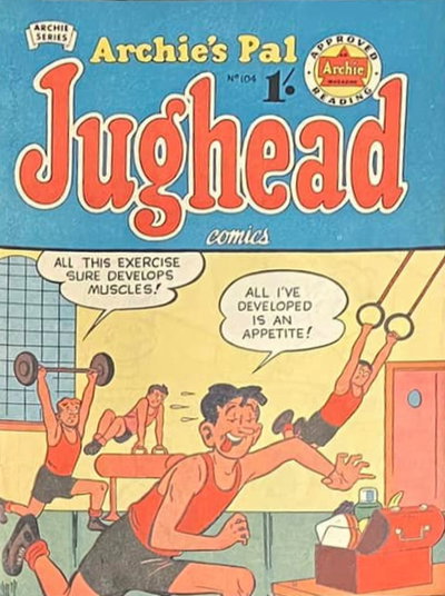 Archie's Pal Jughead Comics  #104 ([September 1958?])