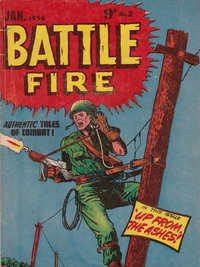 Battle Fire (Approved, 1955 series)  #2 (January 1956)