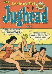 Archie's Pal Jughead Comics (Archie, 1955? series) #126 [July 1960?]