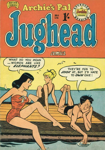 Archie's Pal Jughead Comics (Archie, 1955? series) #126 ([July 1960?])