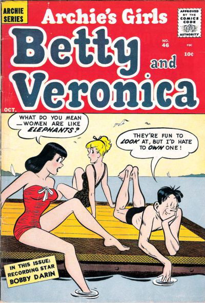 Archie's Girls Betty and Veronica (Archie, 1950 series) #46 (October 1959)