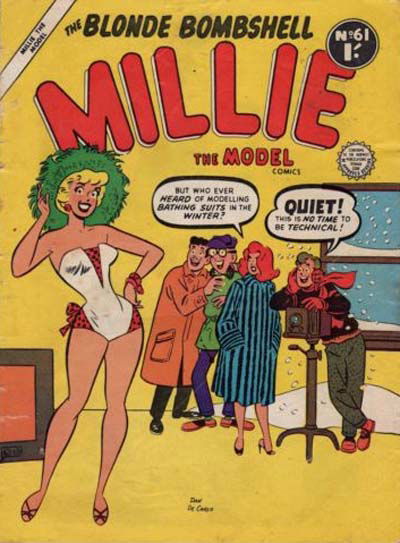 Millie the Model (Transport, 1955? series) #61 ([March 1958?])