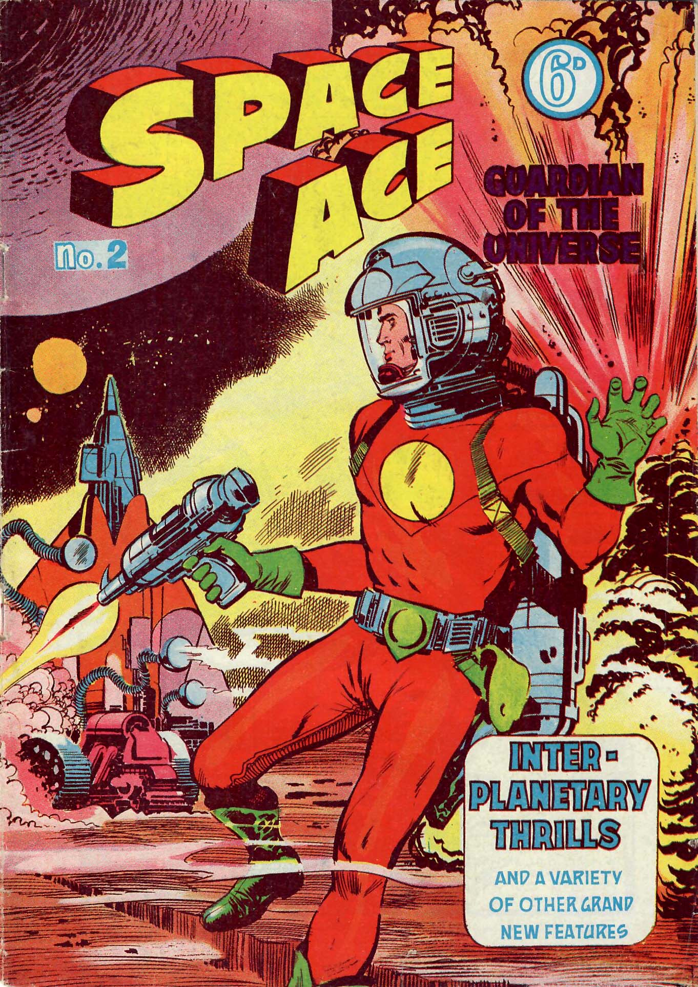 Space Ace Guardian of the Universe (Atlas Publishing, 1960 series) #2 (September 1960)