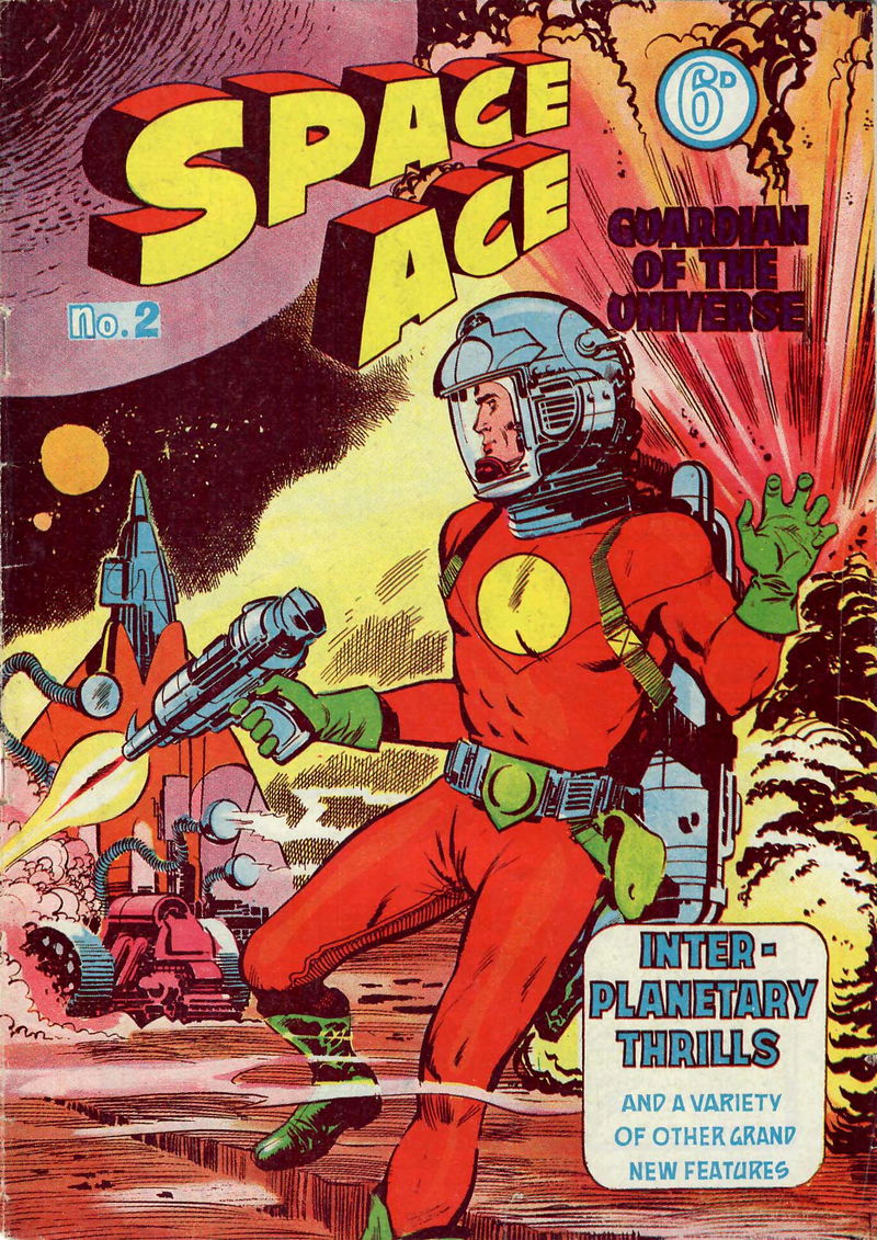 Space Ace Guardian of the Universe (Atlas Publishing, 1960 series) #2 (September 1960)