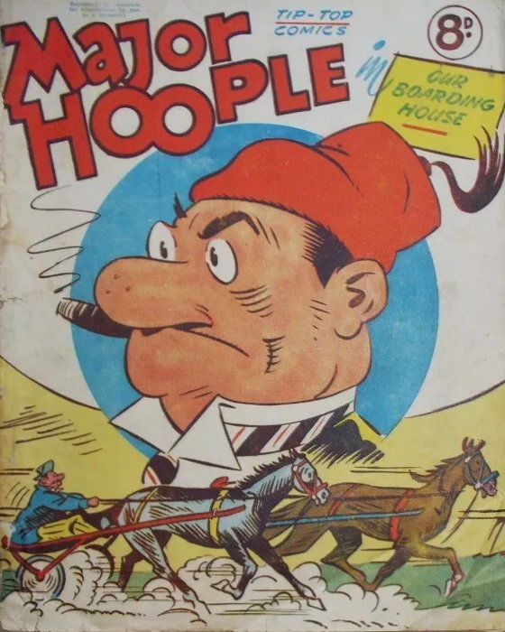 Major Hoople in Our Boarding House (Southdown Press, 1953? series)  ([June 1953?])