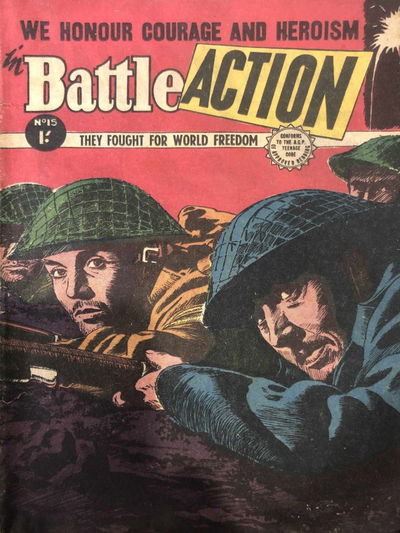 Battle Action (Horwitz, 1954 series) #15 [October 1955?]