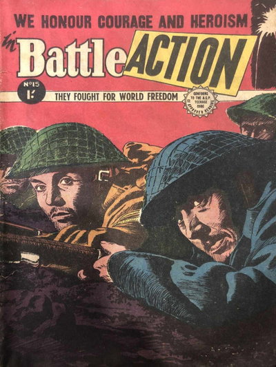 Battle Action  #15 ([October 1955?])