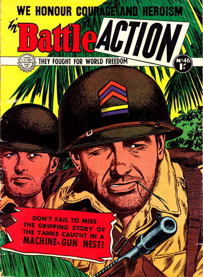 Battle Action (Horwitz, 1954 series) #46 [May 1958?]