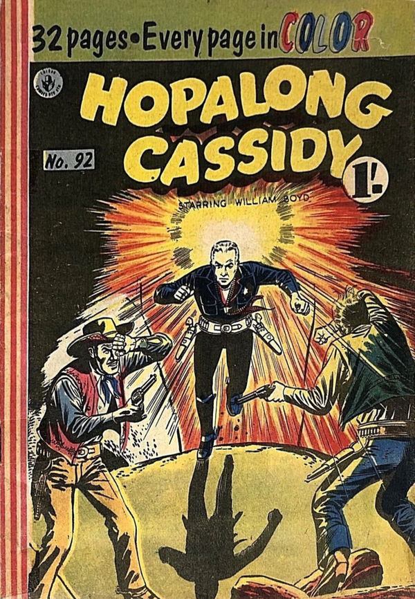 Hopalong Cassidy (Colour Comics, 1954 series) #92 ([January 1957])