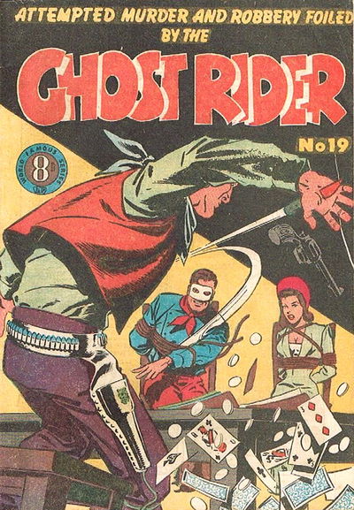 The Ghost Rider (Atlas, 1951? series) #19 [February 1954?]