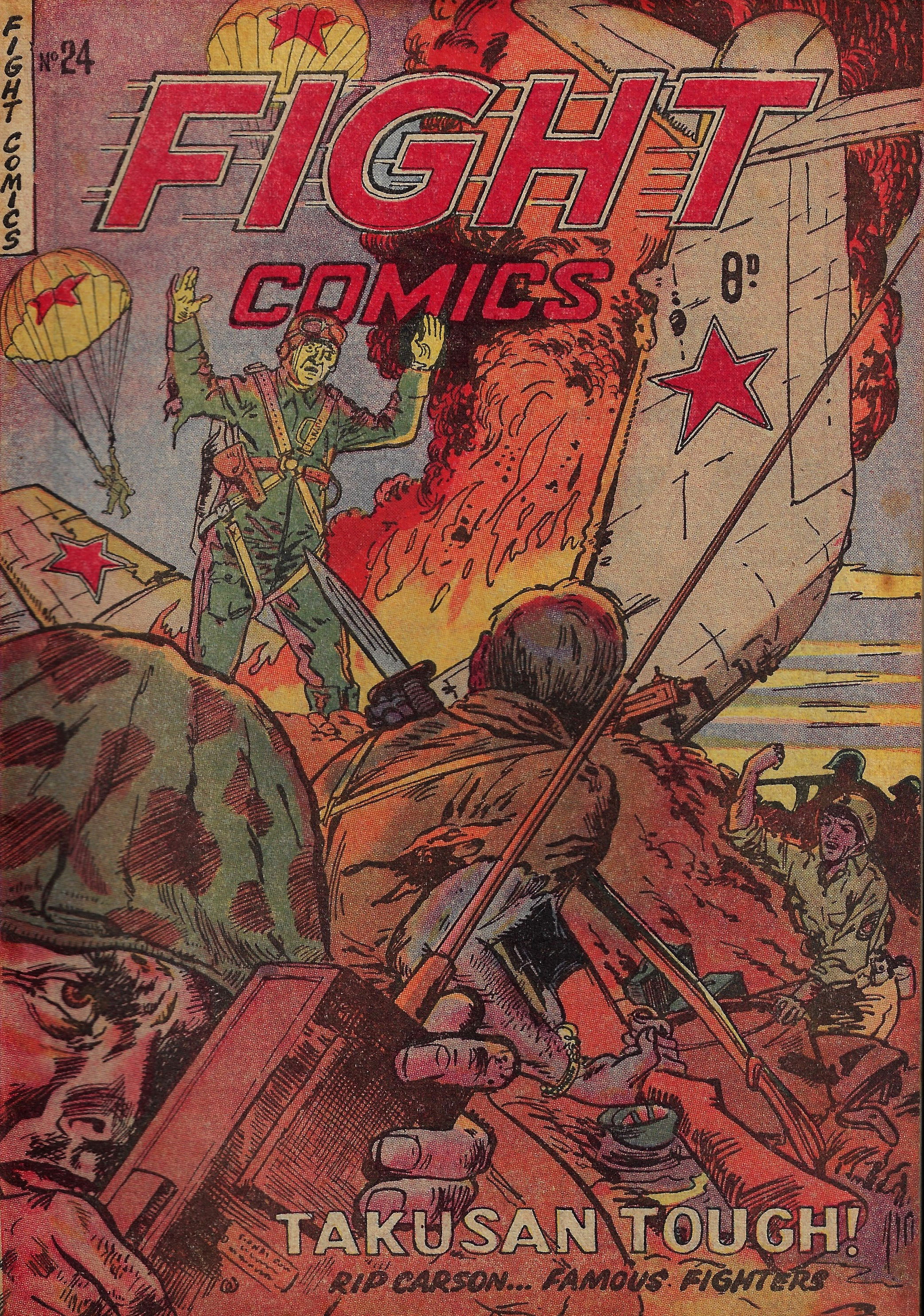 Fight Comics (HJ Edwards, 1951? series) #24 (April 1953?)